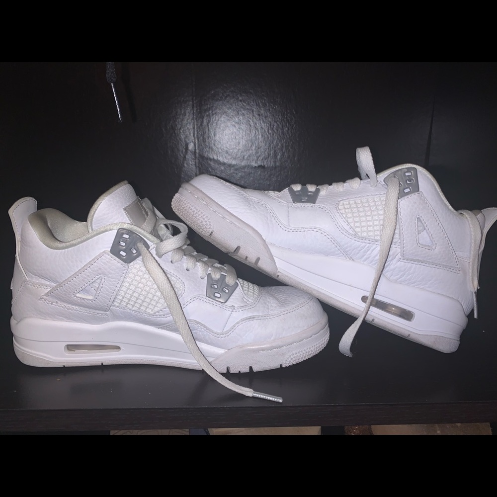 Jordan all white 4’s